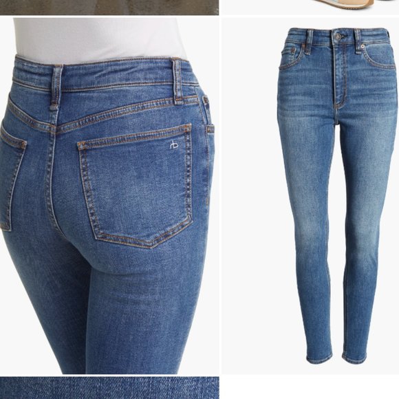 rag & bone Blue Women's Jeans - Picture 3 of 8